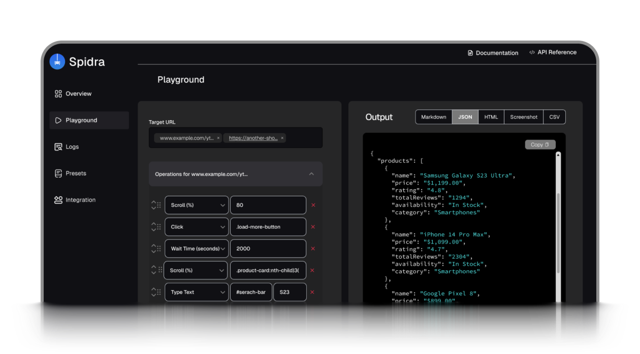 AI-powered data extraction